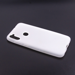 Maska za Samsung Galaxy A11 — TPU pudding, bela