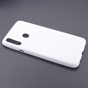 Maska za Samsung Galaxy A20s — TPU pudding, bela