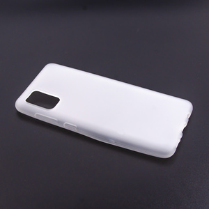 Maska za Samsung Galaxy A31 — TPU pudding, bela
