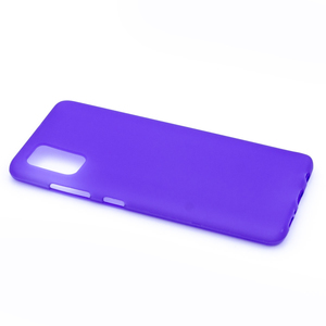 Maska za Samsung Galaxy A51 — TPU pudding, ljubicasta