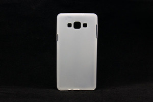 Maska za Samsung Galaxy A7 2015 — TPU pudding, bela