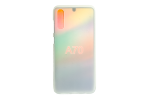 Maska za Samsung Galaxy A70 — TPU pudding, bela