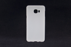Maska za Samsung Galaxy C7 — TPU pudding, bela
