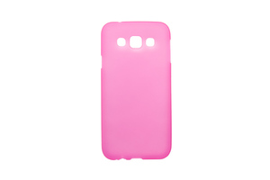 Maska za Samsung Galaxy E5 — TPU pudding, roza