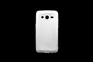 Maska za Samsung Galaxy Core 2 — TPU pudding, bela