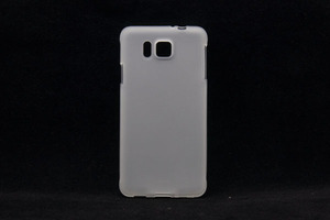 Maska za Samsung Galaxy Alpha — TPU pudding, bela