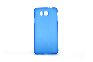 Maska za Samsung Galaxy Alpha — TPU pudding, plava
