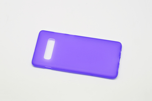 Maska za Samsung Galaxy S10 — TPU pudding, ljubicasta
