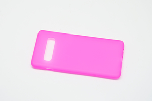 Maska za Samsung Galaxy S10 — TPU pudding, roza