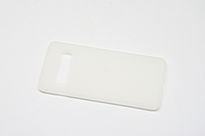 Maska za Samsung Galaxy S10 Plus — TPU pudding, bela