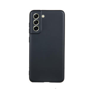 Maska za Samsung Galaxy S21 FE — TPU pudding, crna