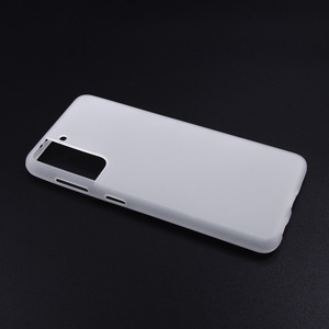 Maska za Samsung Galaxy S21 — TPU pudding, bela