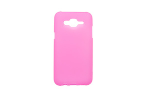Maska za Samsung Galaxy J5 — TPU pudding, roza