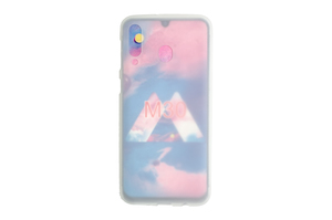 Maska za Samsung Galaxy M30 — TPU pudding, bela