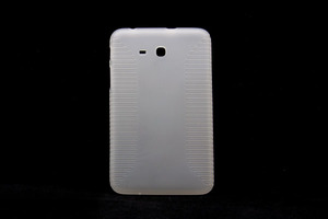 Maska za Samsung Galaxy Tab 3 Lite 7.0 — TPU pudding, bela