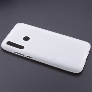 Maska za Honor 20 Lite — TPU pudding Lite/Honor 20e, bela