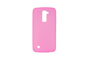 Maska za LG K10 — TPU pudding, roza