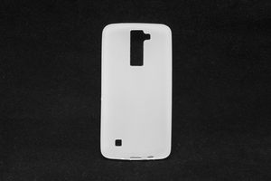 Maska za LG K8 — TPU pudding, bela