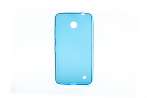 Maska — TPU pudding N630 Lumia svetlo, svetlo plava