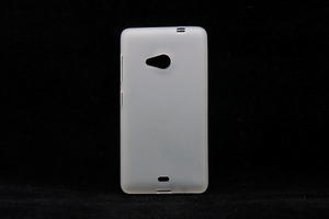 Maska za Alcatel A5 LED — TPU pudding OT 5085, bela