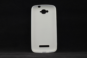 Maska za Alcatel Pop C7 — TPU pudding OT 7041D, bela