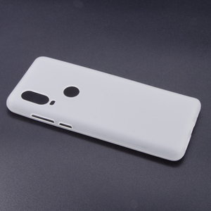 Maska za Motorola Moto One Vision — TPU pudding P40, bela