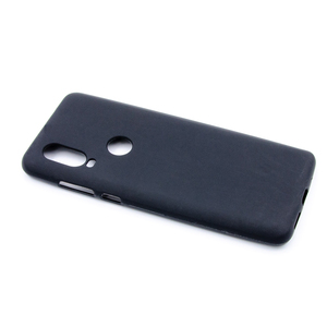 Maska za Motorola Moto One Vision — TPU pudding P40, crna