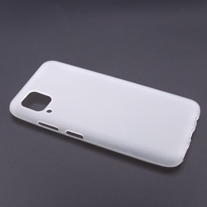 Maska za Motorola Moto One Vision — TPU pudding P40 Lite, bela