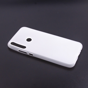 Maska za Motorola Moto One Vision — TPU pudding P40 Lite E/Y7p, bela