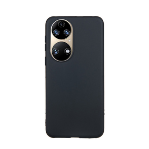 Maska za Huawei P50 — TPU pudding, crna