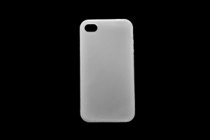 Maska za Apple iPhone 4s — TPU pudding, bela