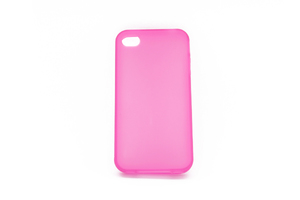 Maska za Apple iPhone 4s — TPU pudding, roza