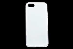 Maska za Apple iPhone 5s — TPU pudding, bela