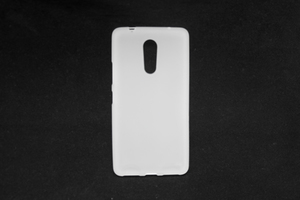 Maska za Lenovo K6 Note — TPU pudding, bela