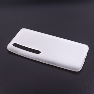 Maska za Xiaomi Mi 10 Pro — TPU pudding, bela