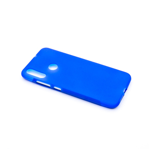 Maska za Motorola Moto E6 Plus — TPU pudding, plava