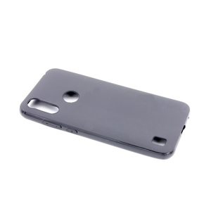 Maska za Motorola Moto E6s — TPU pudding, crna