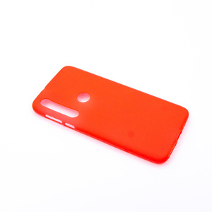 Maska za Motorola Moto One Macro — TPU pudding, crvena