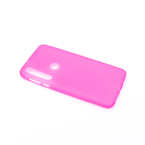 Maska za Motorola Moto One Macro — TPU pudding, roza