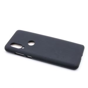 Maska za Motorola Moto One Vision — TPU pudding, crna