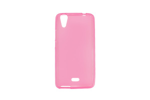 Maska — TPU pudding za Wiko Rainbow Jam, roza