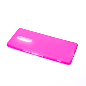Maska za Sony Xperia 1 — TPU pudding, roza