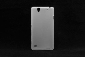 Maska za Sony Xperia C4 — TPU pudding, bela