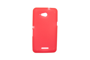 Maska za Sony Xperia E4g — TPU pudding, crvena