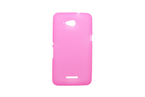 Maska za Sony Xperia E4g — TPU pudding, roza