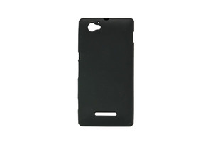Maska za Sony Xperia M — TPU pudding, crna