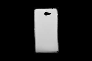 Maska za Sony Xperia M2 Aqua — TPU pudding, bela