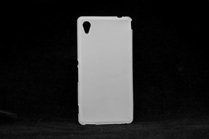Maska za Sony Xperia M4 Aqua — TPU pudding, bela