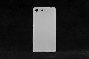 Maska za Sony Xperia M5 — TPU pudding, bela
