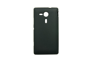 Maska za Sony Xperia SP — TPU pudding, crna